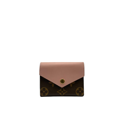 LOUIS VUITTON MONOGRAM ZOE WALET ROSE BALLERINE