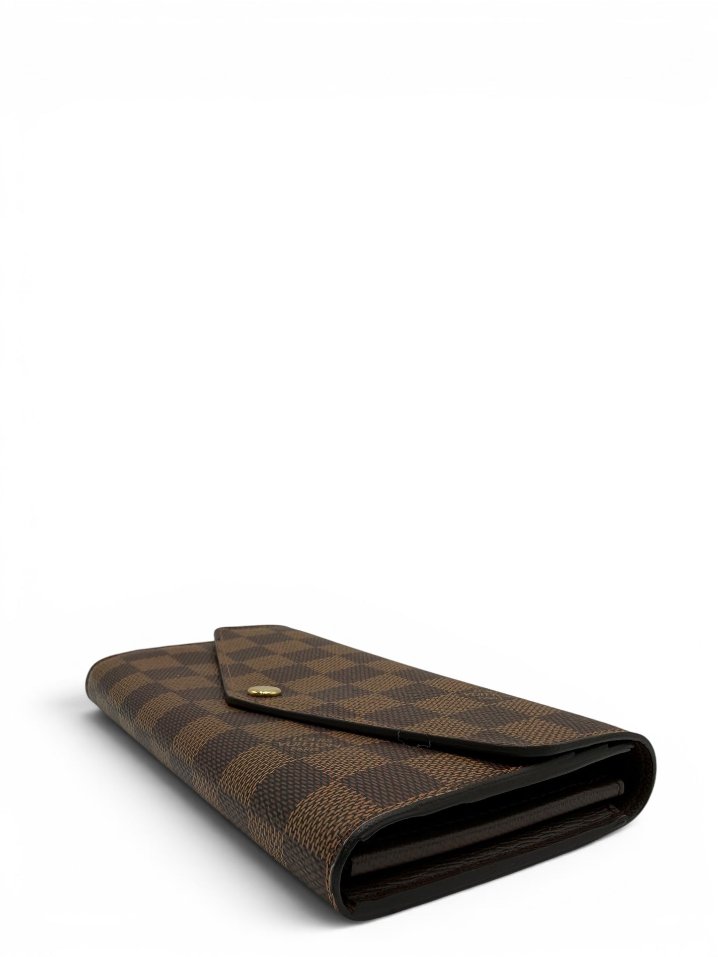 LOUIS VUITTON DAMIER EBENE SARAH WALLET