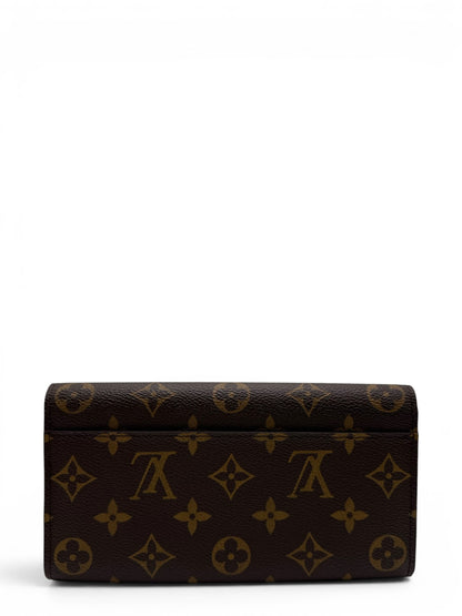 LOUIS VUITTON MONOGRAM ILLUSTRATED SARAH LONG WALLET