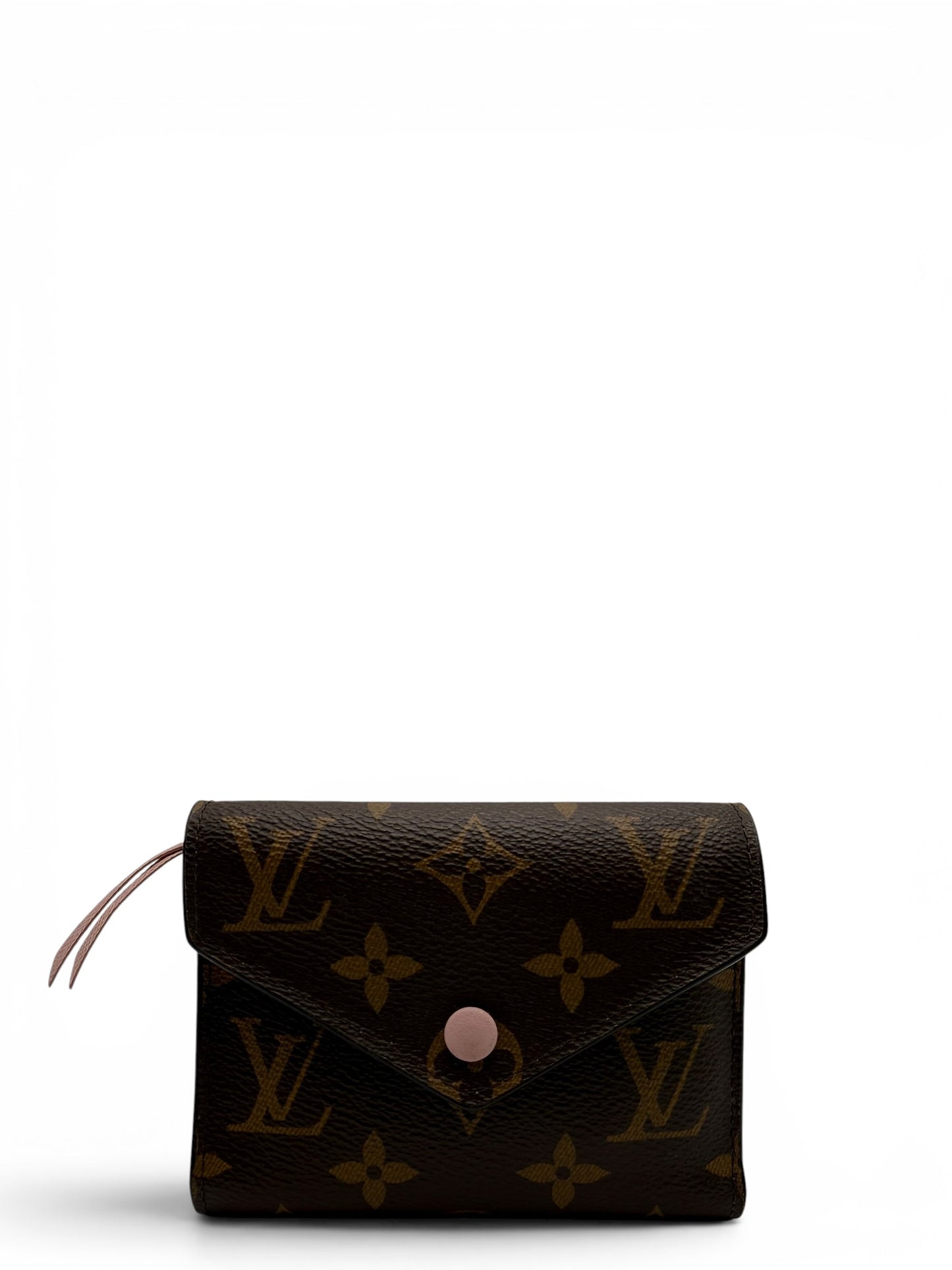LOUIS VUITTON MONOGRAM VICTORINE WALLET PINK INTERIOR