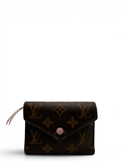 LOUIS VUITTON MONOGRAM VICTORINE WALLET PINK INTERIOR