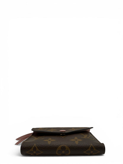LOUIS VUITTON MONOGRAM VICTORINE WALLET PINK INTERIOR