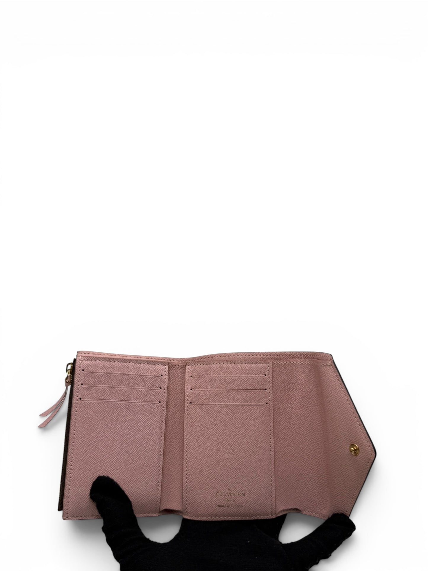 LOUIS VUITTON MONOGRAM VICTORINE WALLET PINK INTERIOR