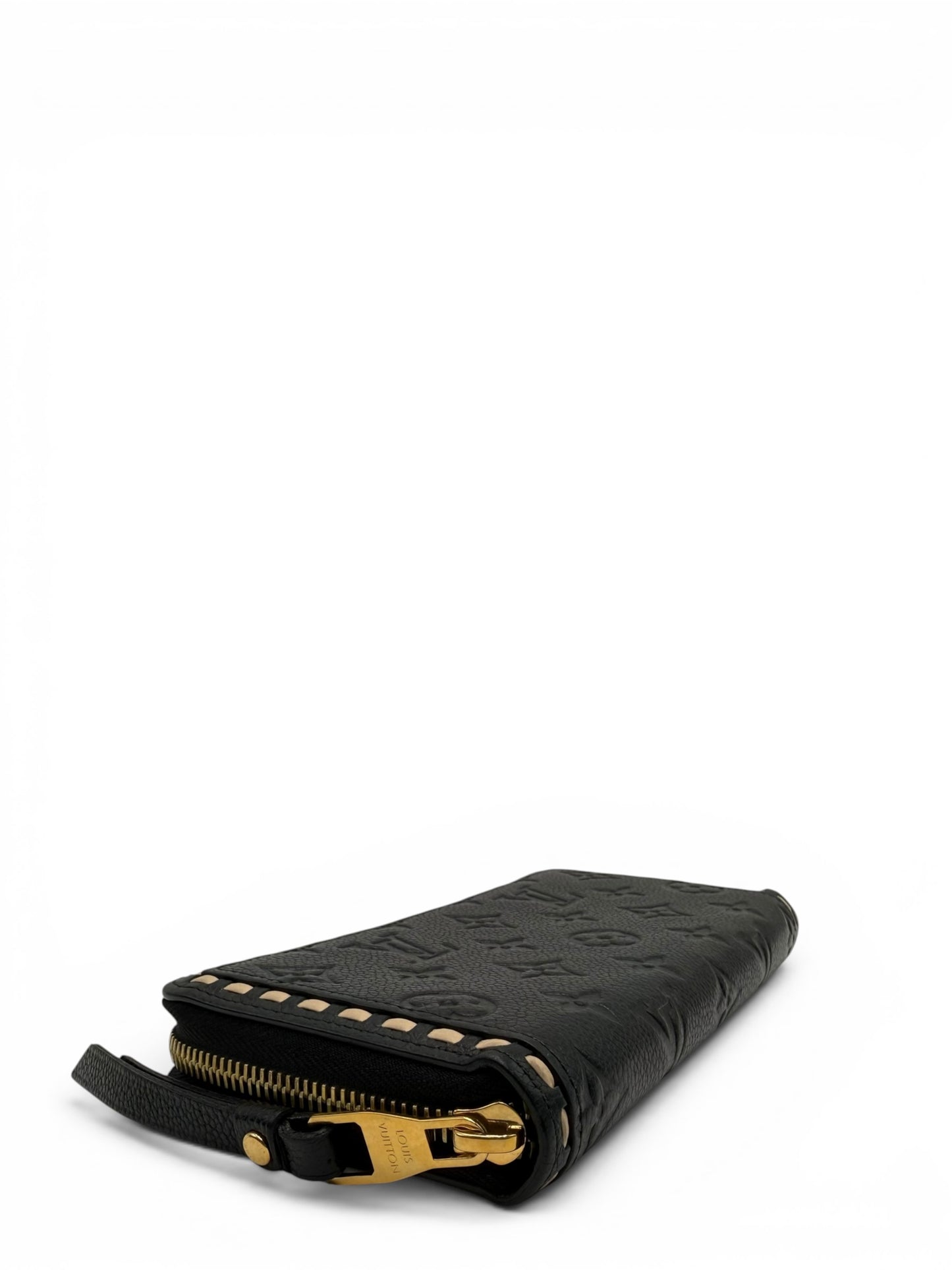 LOUIS VUITTON EMPREINTE ZIPPY WALLET BLACK