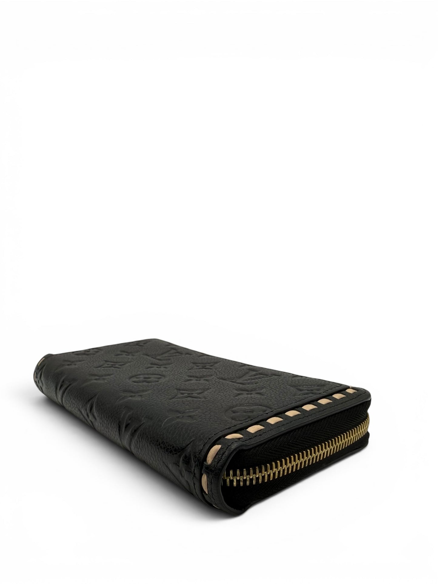 LOUIS VUITTON EMPREINTE ZIPPY WALLET BLACK