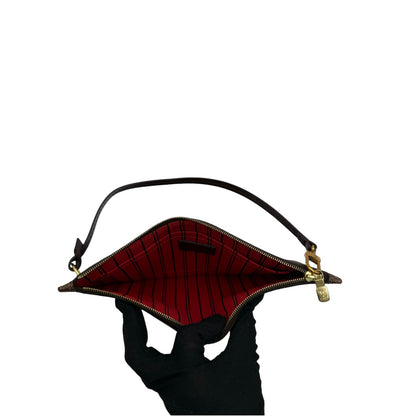 LOUIS VUITTON NEVERFULL MM POUCH DAMIER EBENE