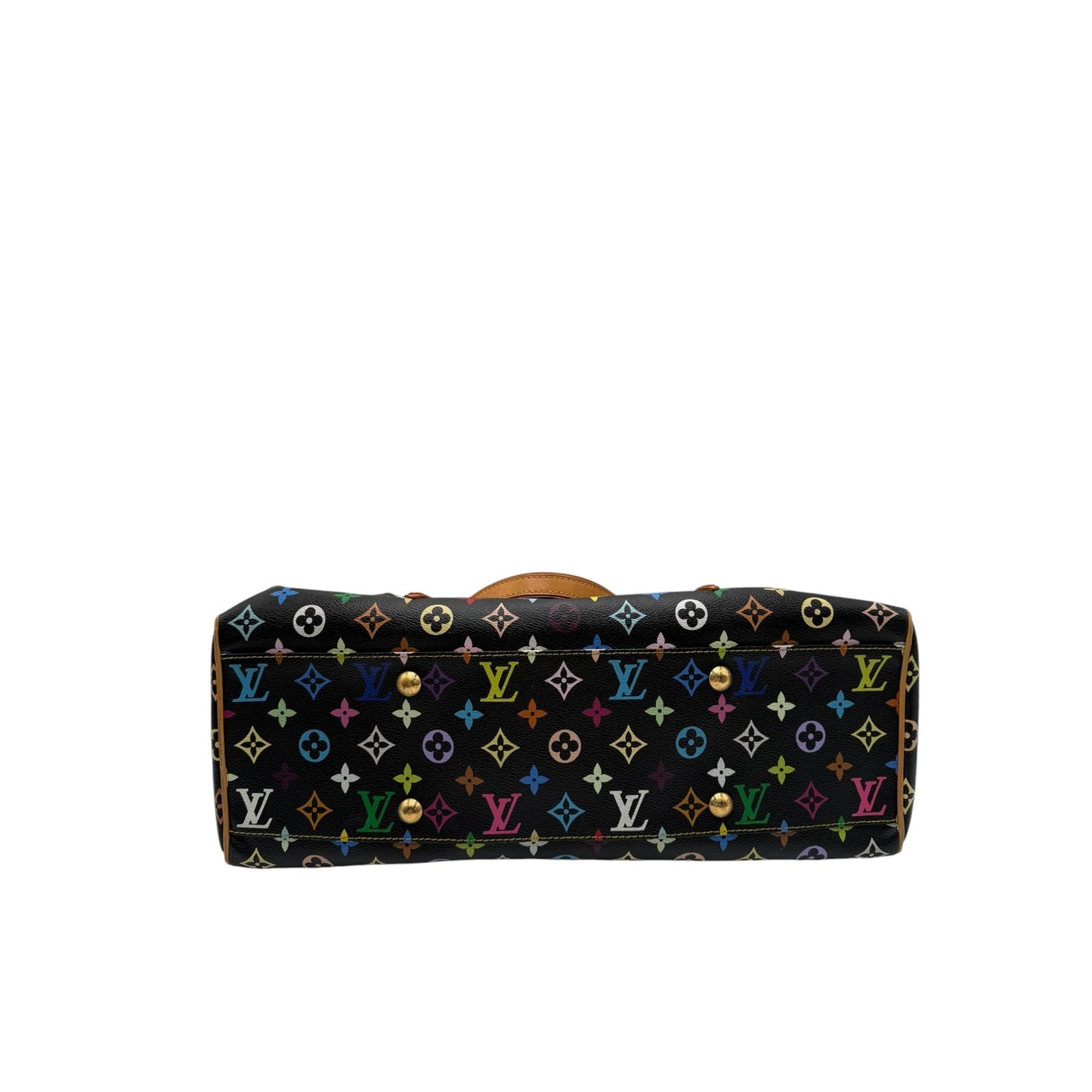 LOUIS VUITTON AURELIA BLACK MULTICOLOR TOTE