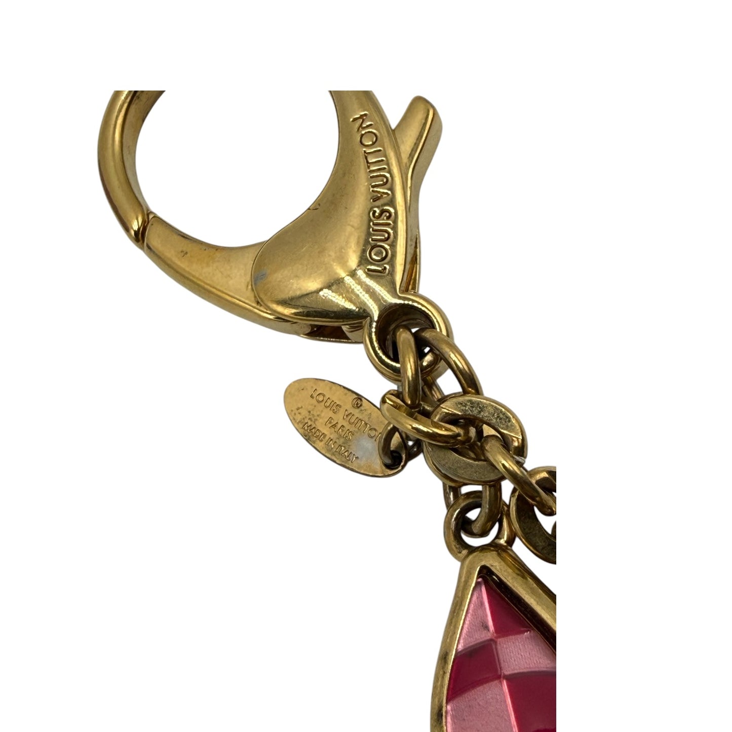LOUIS VUITTON BIJOUX SAC MOSAIC FLOWER BAG CHARM