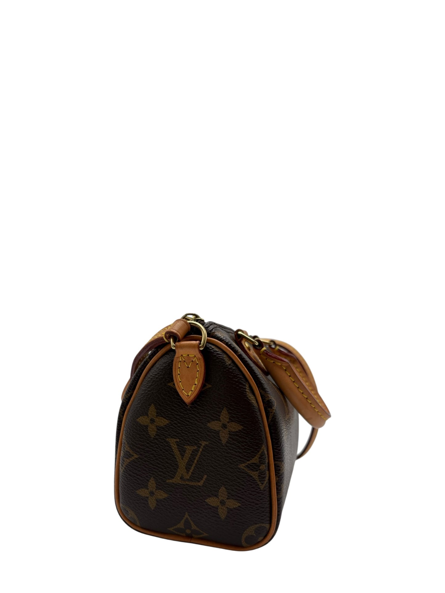 LOUIS VUITTON MONOGRAM SPEEDY NANO CANVAS BAG
