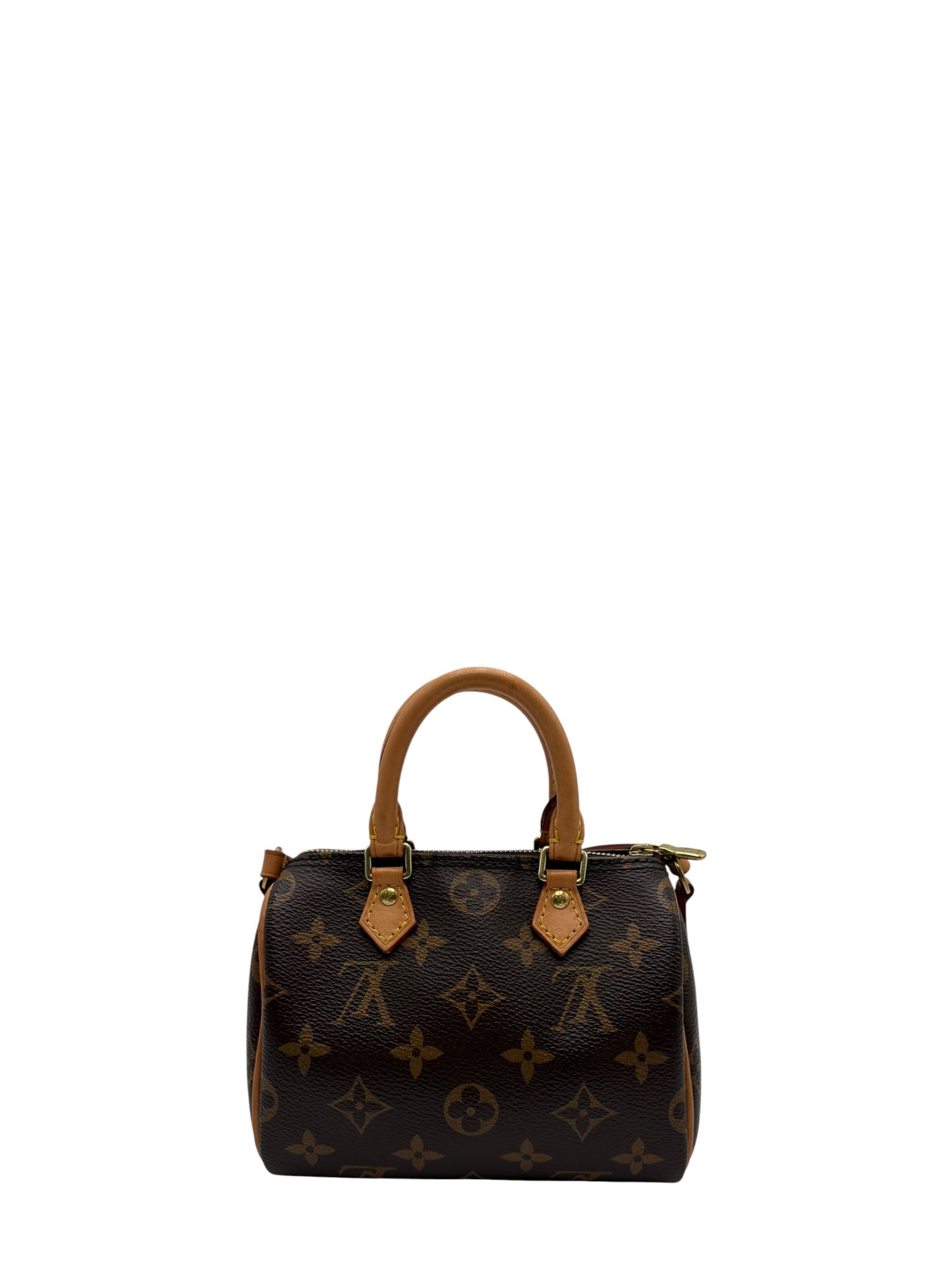 LOUIS VUITTON MONOGRAM SPEEDY NANO CANVAS BAG