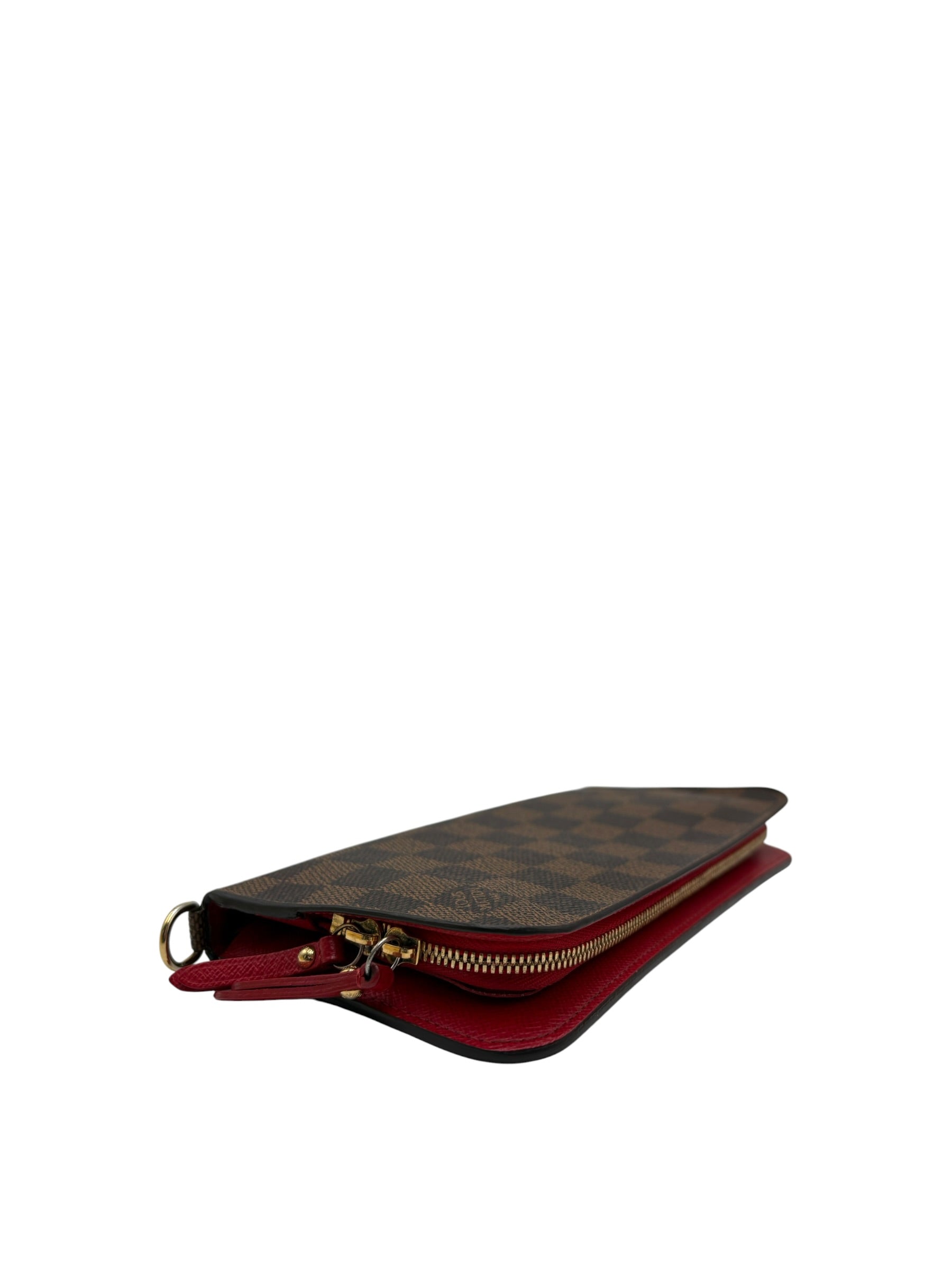 LOUIS VUITTON INSOLITE WALLET IN DAMIER EBENE CANVAS
