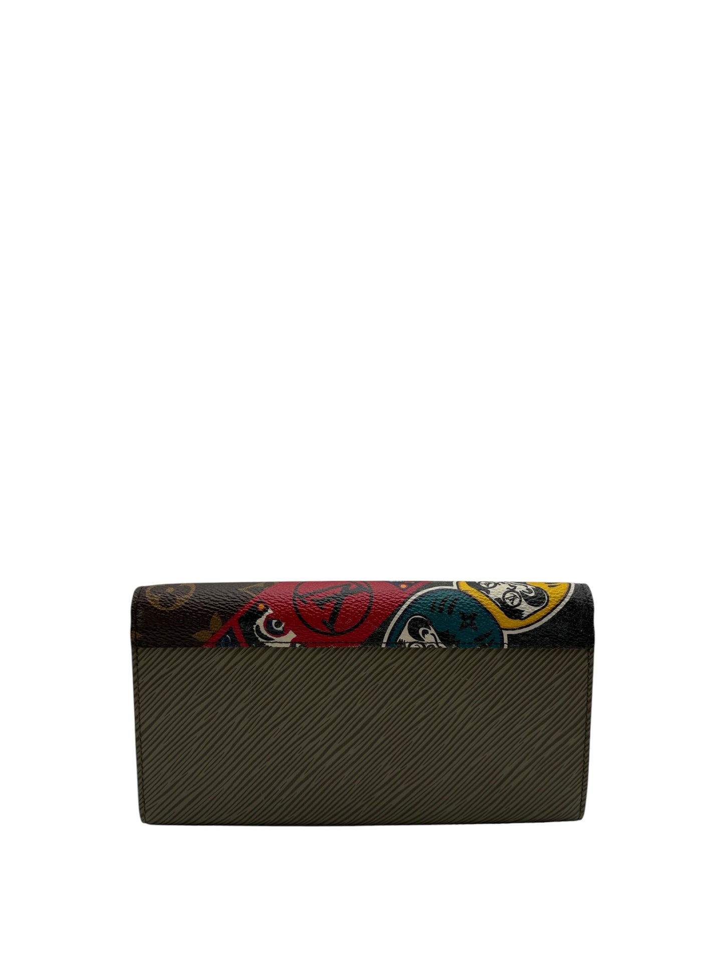 LOUIS VUITTON KABUKI TWIST CHAIN WALLET IN MONOGRAM CANVAS AND EPI LEATHER 2018 CRUISE COLLECTION
