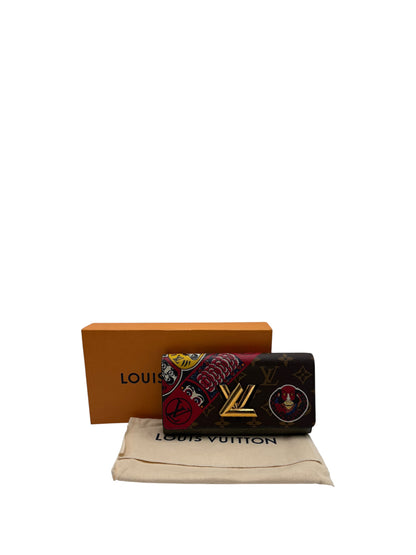 LOUIS VUITTON KABUKI TWIST CHAIN WALLET IN MONOGRAM CANVAS AND EPI LEATHER 2018 CRUISE COLLECTION
