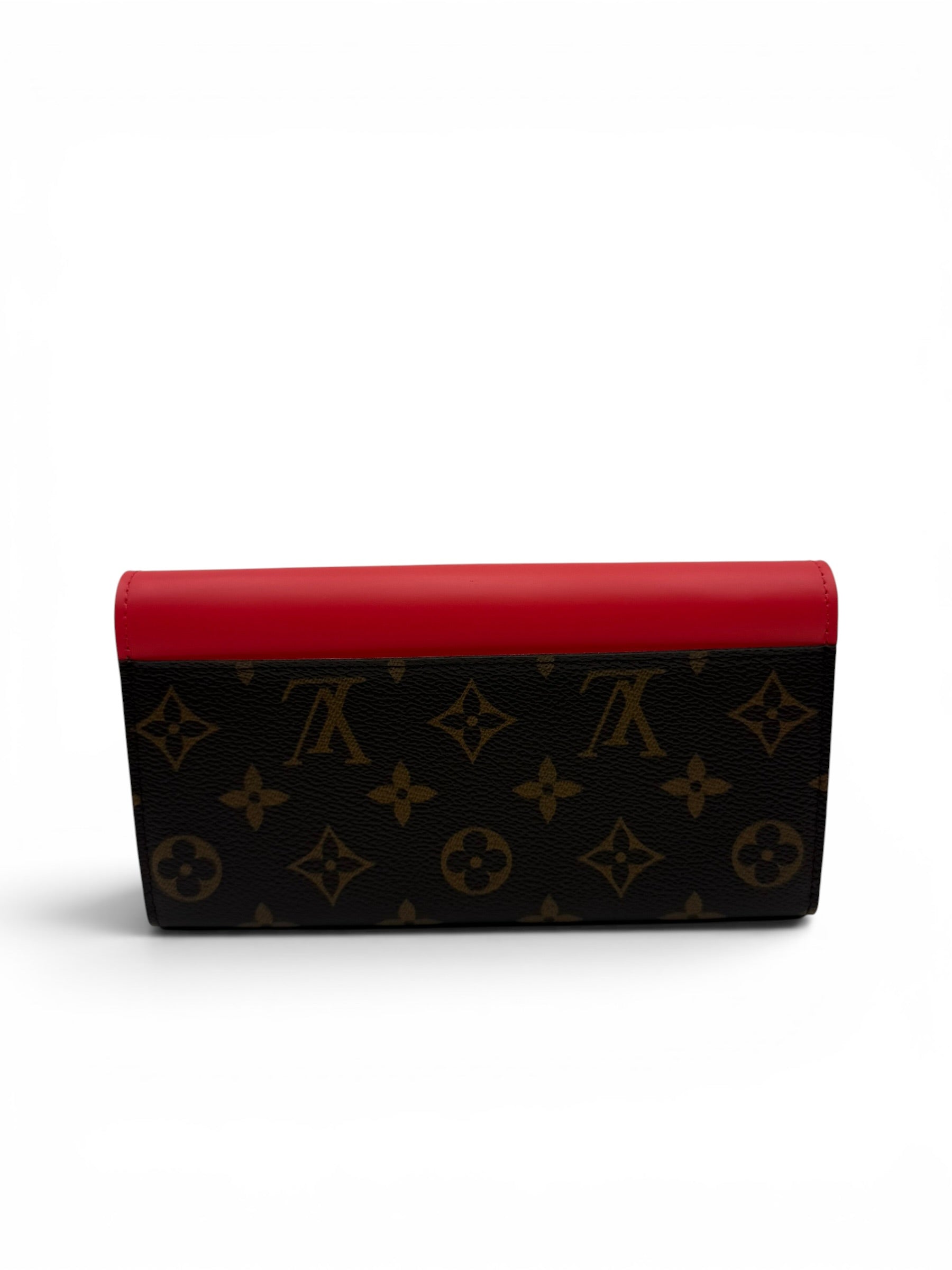 LOUIS VUITTON MONOGRAM FLAMINGO SARAH WALLET