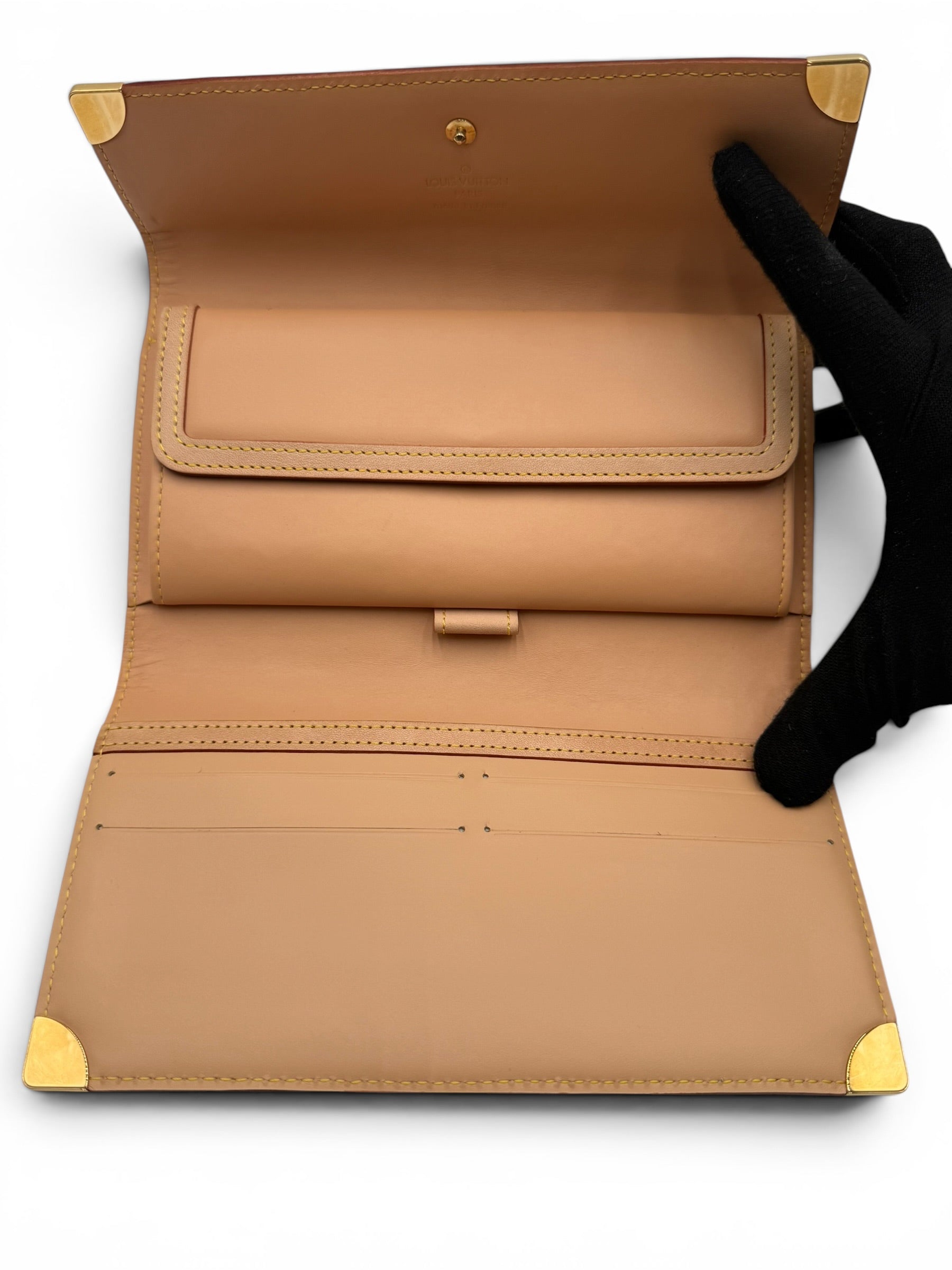 LOUIS VUITTON BLACK MULTICOLOR MONOGRAM CANVAS WALLET