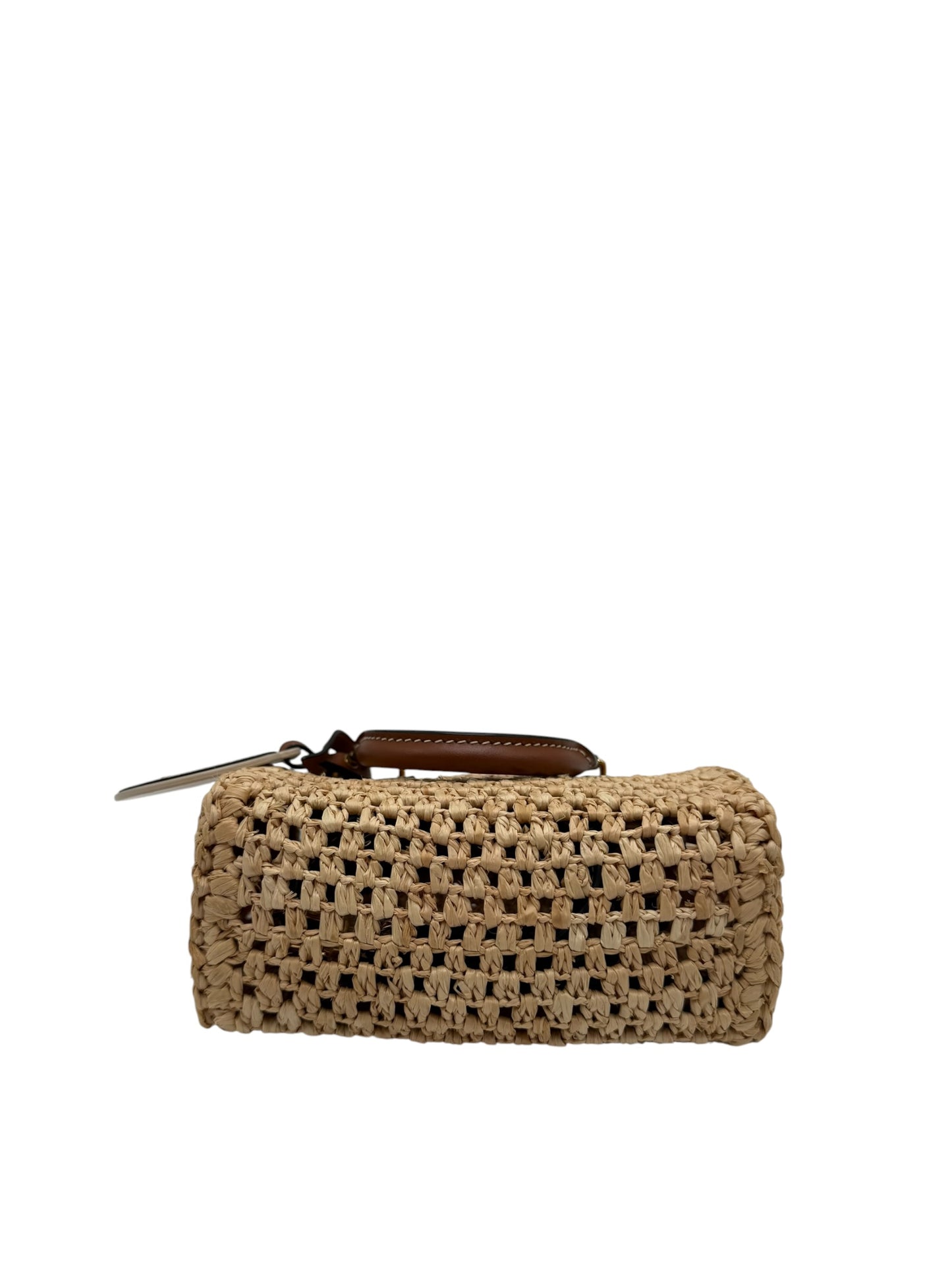 LOUIS VUITTON RAFFIA NANO SPEEDY NATURAL TAN