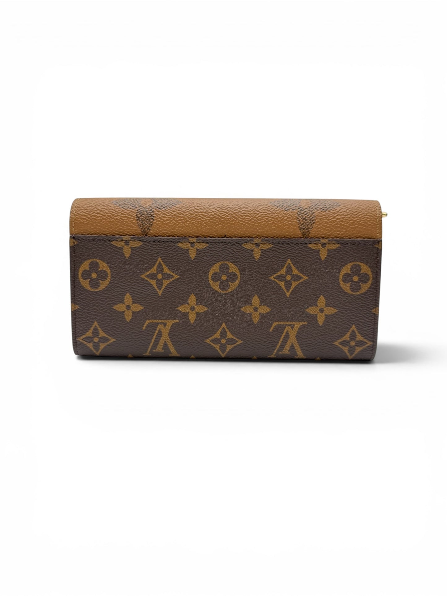 LOUIS VUITTON REVERSE MONOGRAM SARAH WALLET
