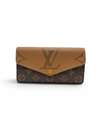 LOUIS VUITTON REVERSE MONOGRAM SARAH WALLET