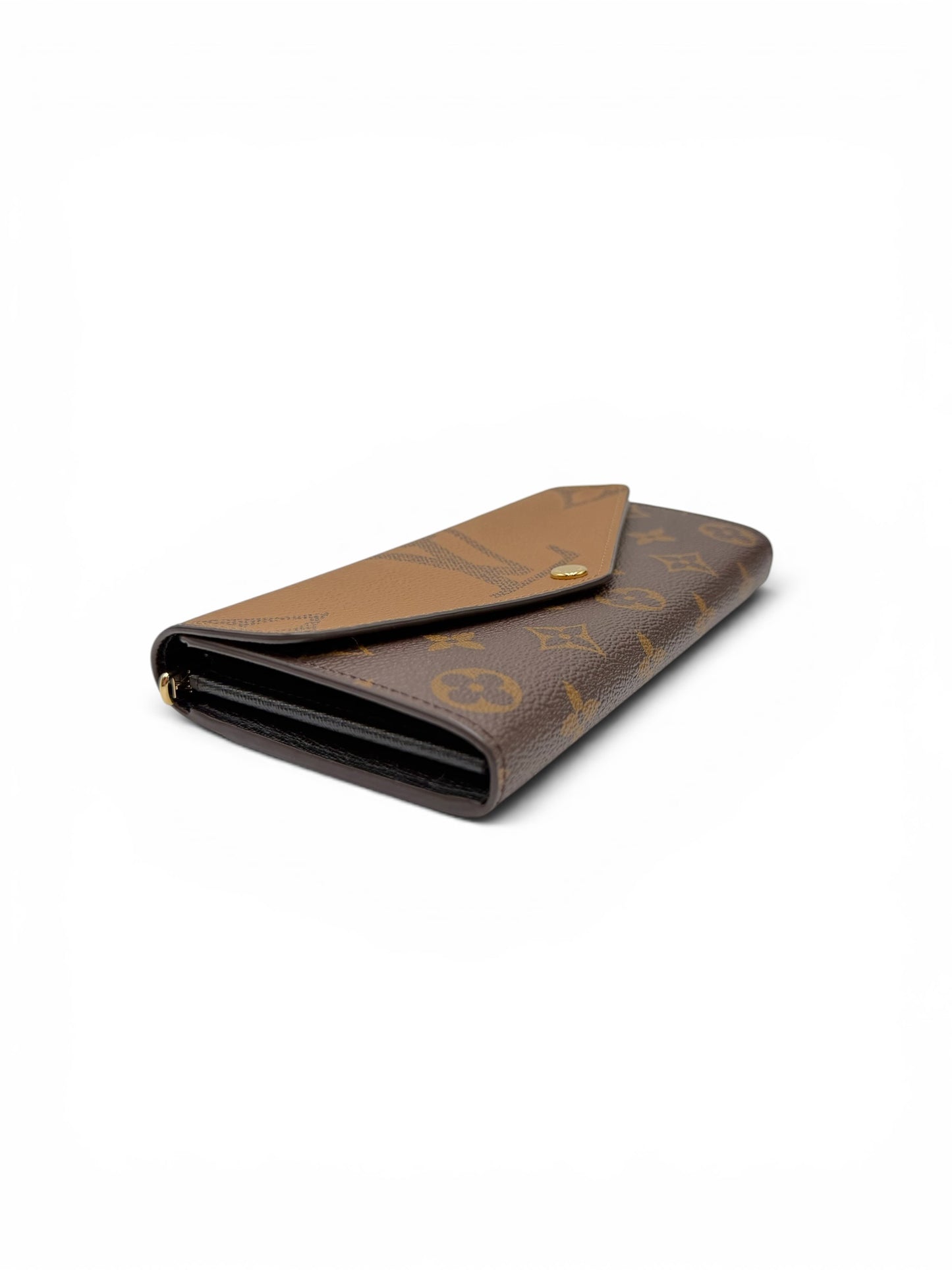 LOUIS VUITTON REVERSE MONOGRAM SARAH WALLET