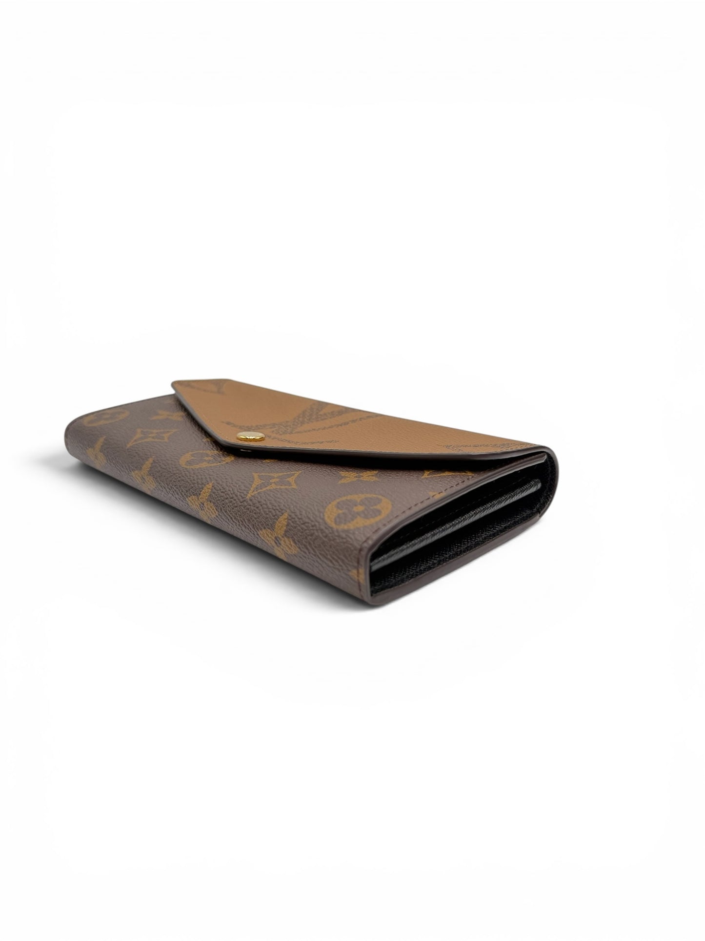 LOUIS VUITTON REVERSE MONOGRAM SARAH WALLET