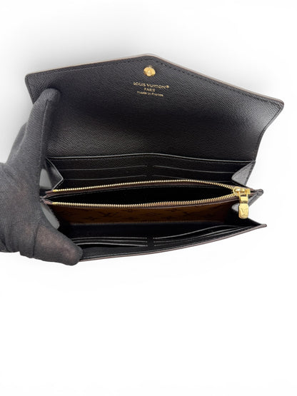 LOUIS VUITTON REVERSE MONOGRAM SARAH WALLET