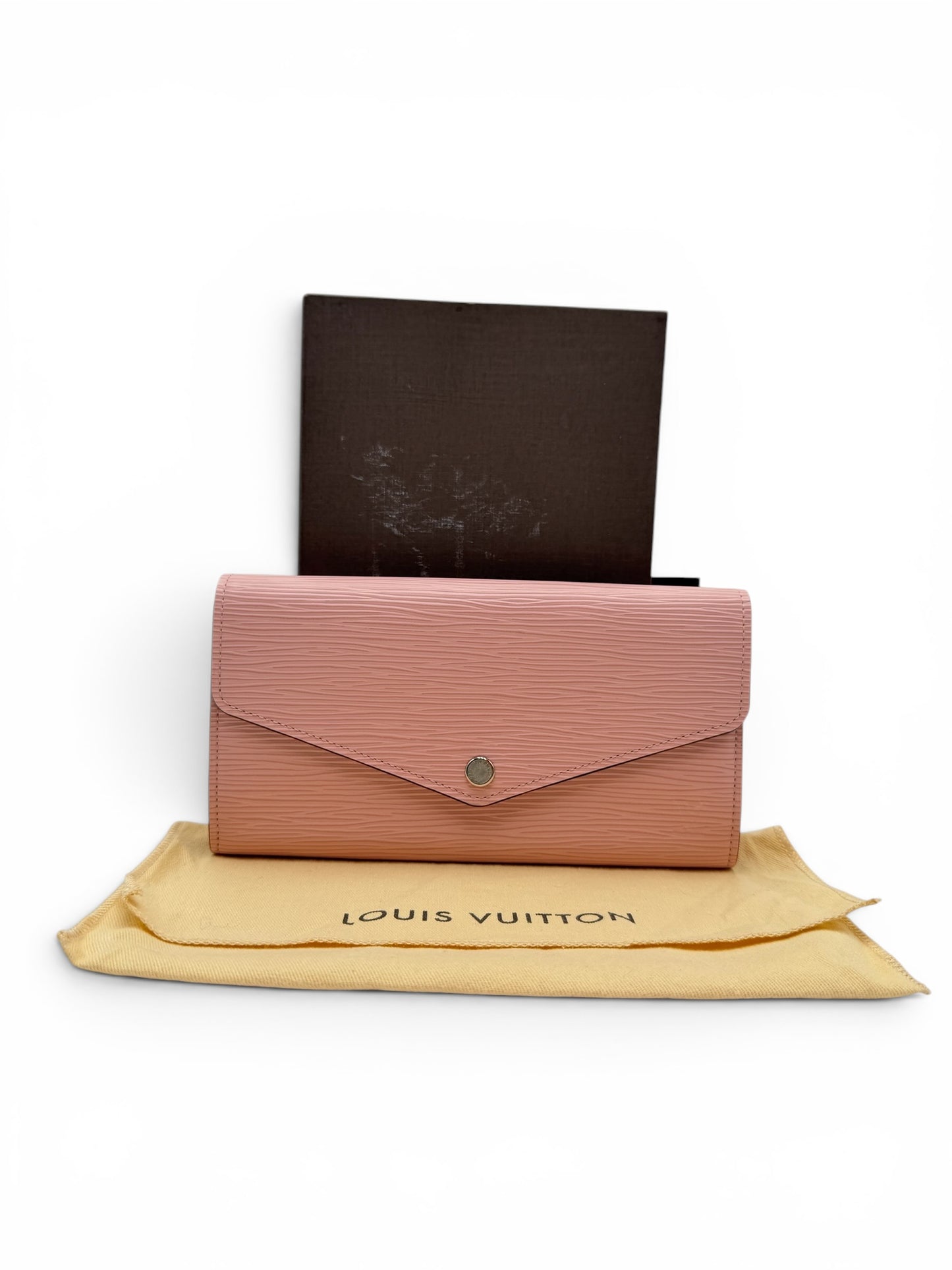 LOUIS VUITTON SARAH WALLET EPI PINK