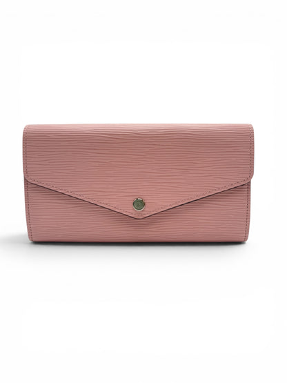 LOUIS VUITTON SARAH WALLET EPI PINK