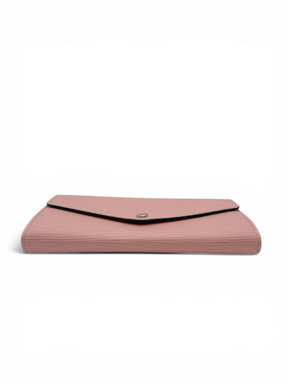 LOUIS VUITTON SARAH WALLET EPI PINK