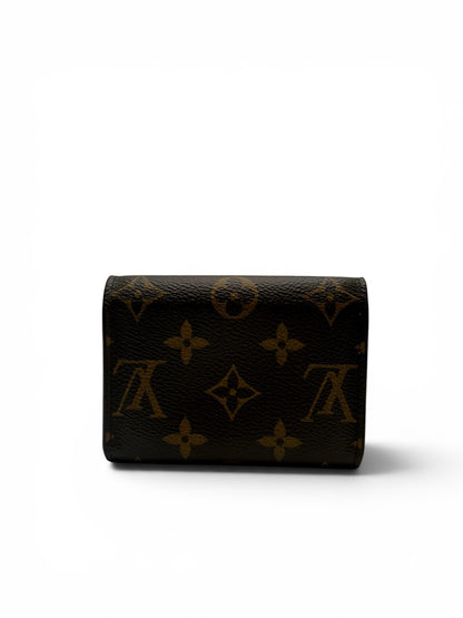 LOUIS VUITTON ROSALIE COIN PURSE IN MONOGRAM ROSE BALLERINE