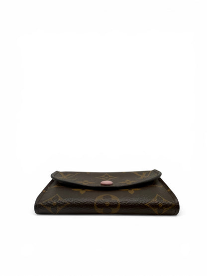 LOUIS VUITTON ROSALIE COIN PURSE IN MONOGRAM ROSE BALLERINE