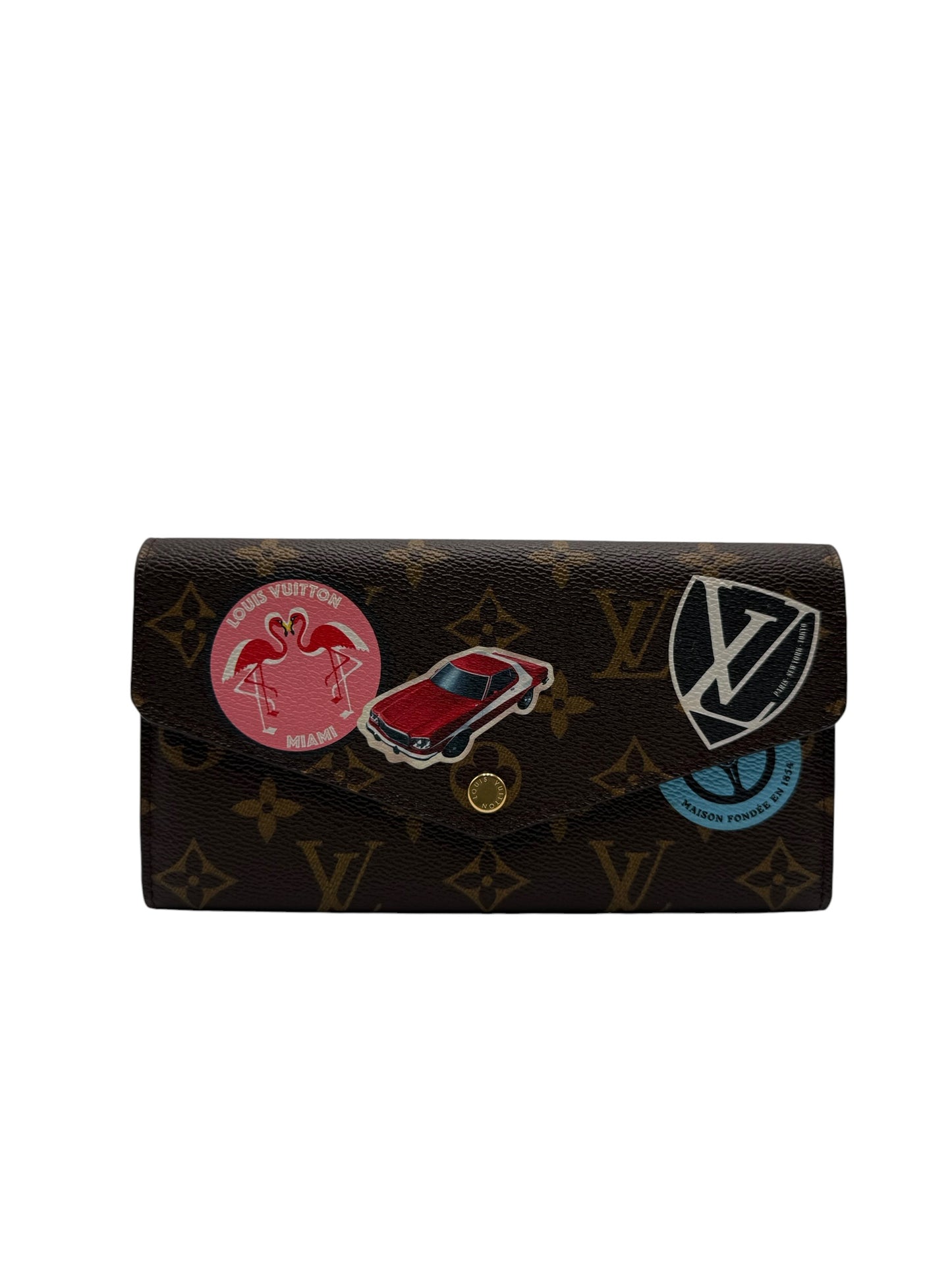 LOUIS VUITTON MONOGRAM WORLD TOUR SARAH WALLET