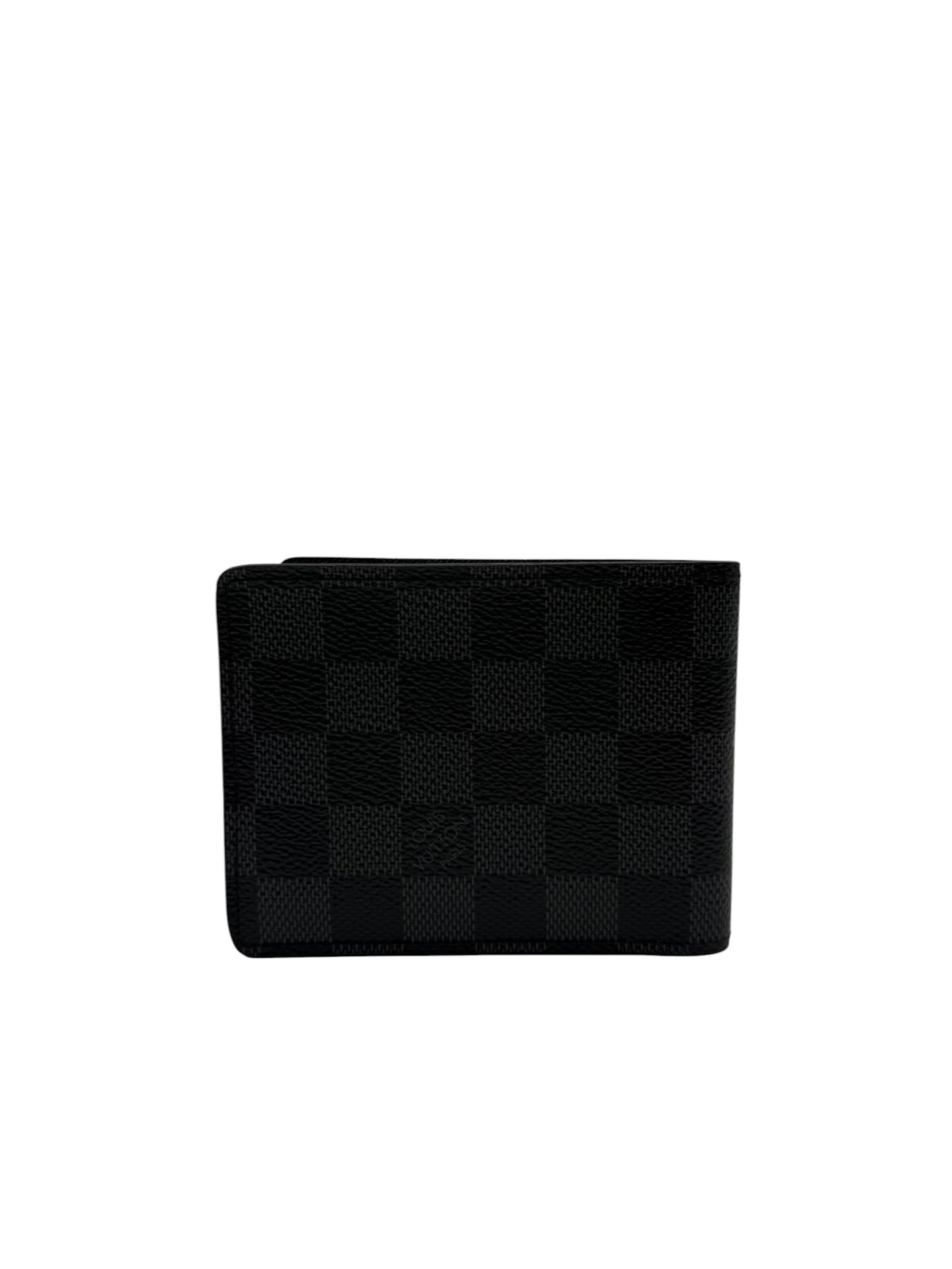 LOUIS VUITTON DAMIER GRAPHITE CANVAS WALLET