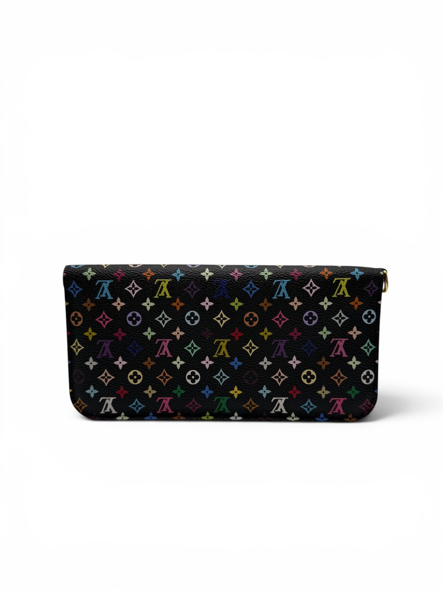 LOUIS VUITTON BLACK INSOLITE WALLET MULTICOLOR