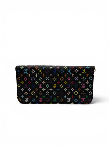 LOUIS VUITTON BLACK INSOLITE WALLET MULTICOLOR