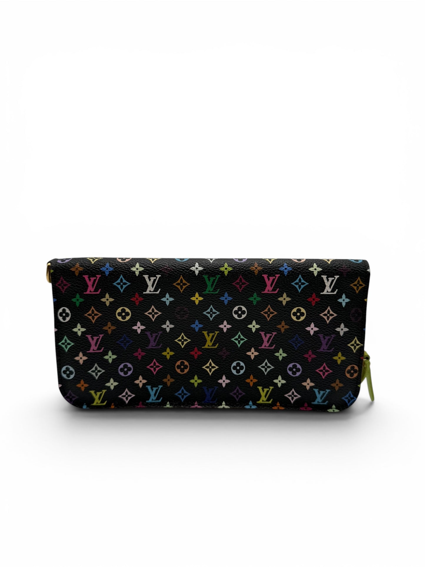 LOUIS VUITTON BLACK INSOLITE WALLET MULTICOLOR