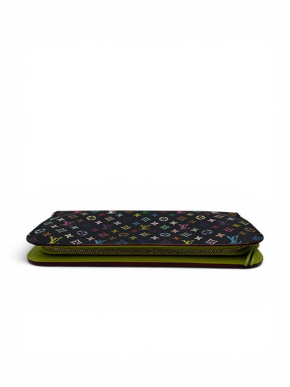 LOUIS VUITTON BLACK INSOLITE WALLET MULTICOLOR