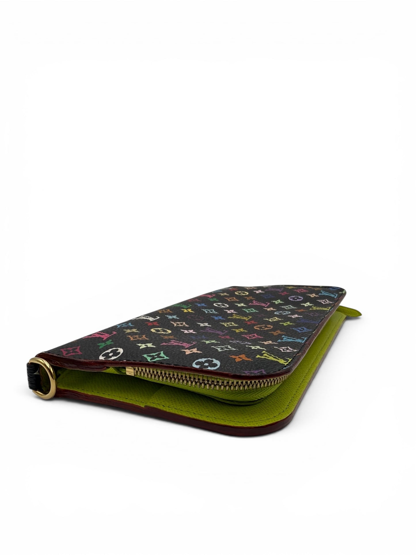 LOUIS VUITTON BLACK INSOLITE WALLET MULTICOLOR