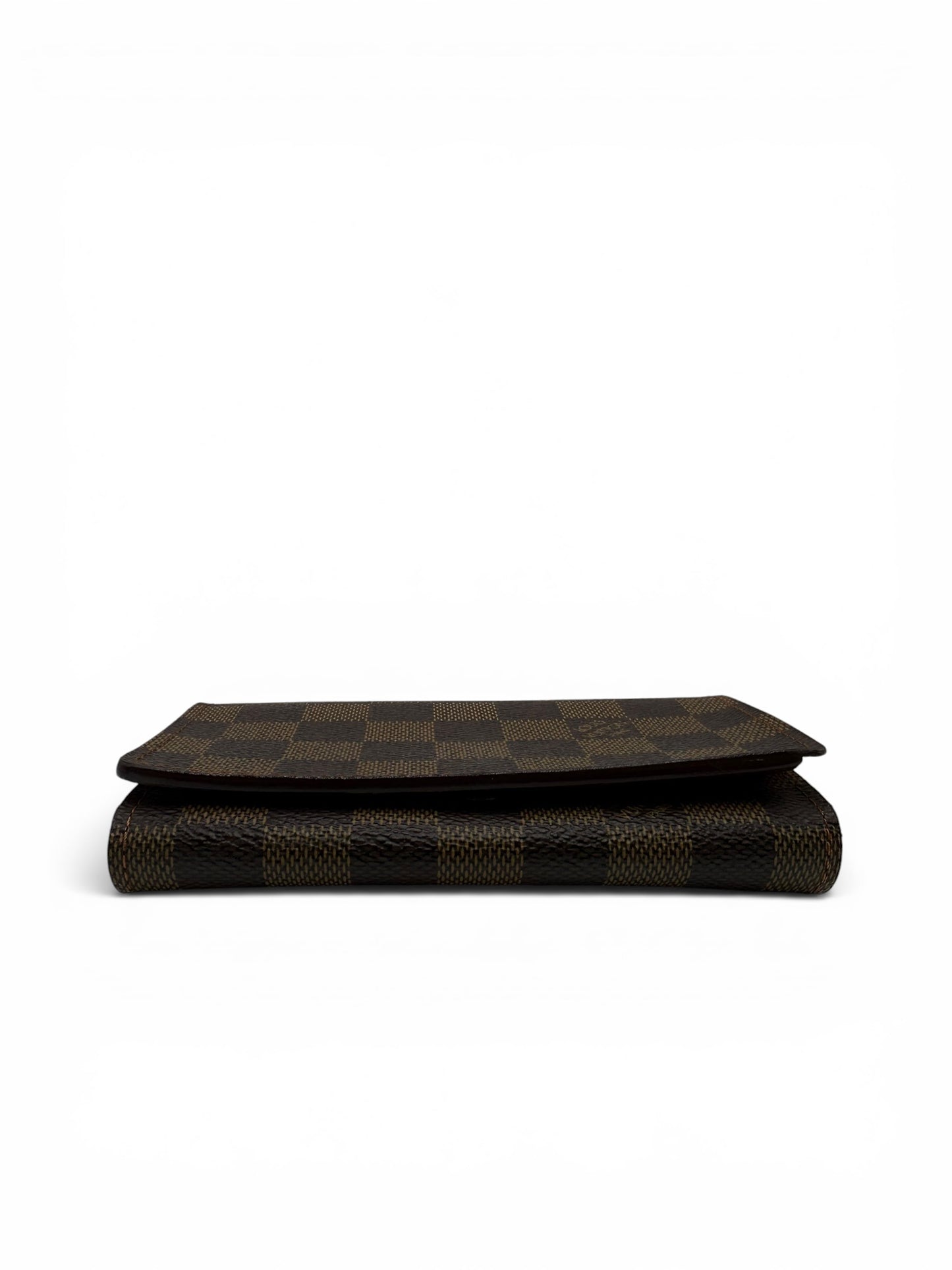 LOUIS VUITTON DAMIER EBENE CANVAS PORTE MONNAIE BILLETS TRESOR WALLET