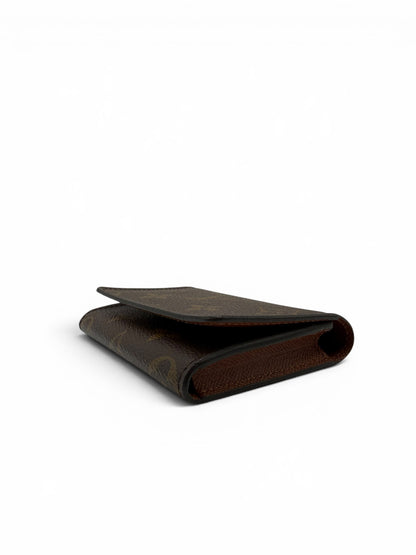 LOUIS VUITTON MONOGRAM CANVAS ENVELOPE BUSINESS CARD HOLDER