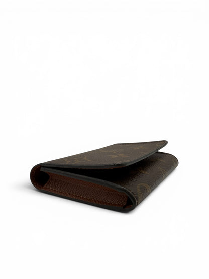 LOUIS VUITTON MONOGRAM CANVAS ENVELOPE BUSINESS CARD HOLDER