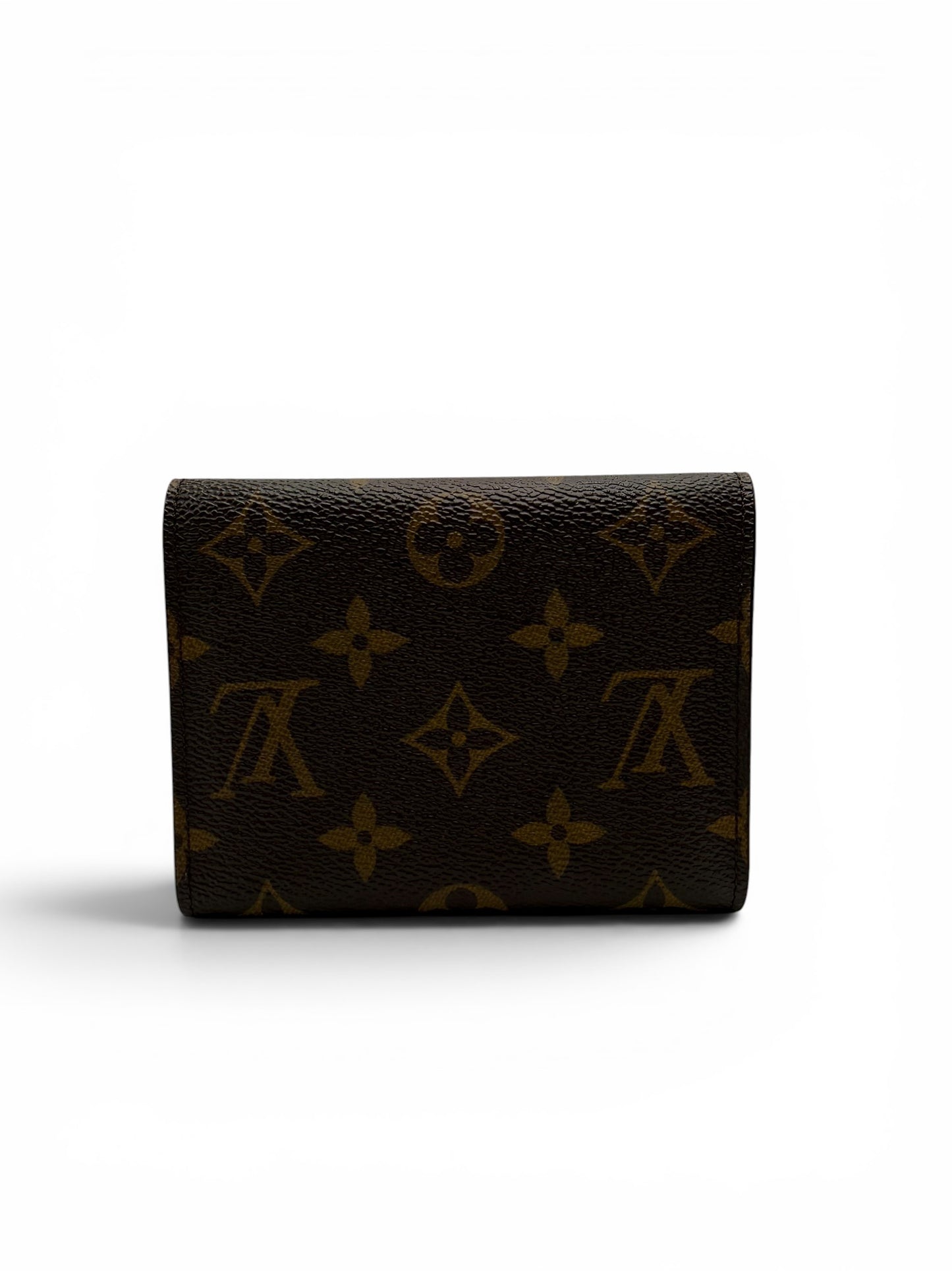 LOUIS VUITTON VICTORINE MONOGRAM SHORT WALLET ROSE BALLERINE