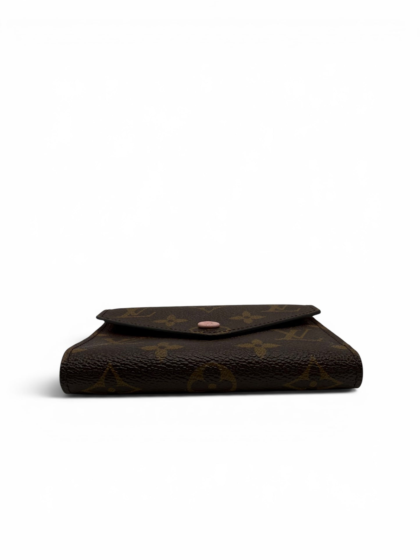 LOUIS VUITTON VICTORINE MONOGRAM SHORT WALLET ROSE BALLERINE