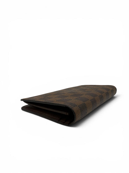 LOUIS VUITTON DAMIER EBENE BRAZZA WALLET