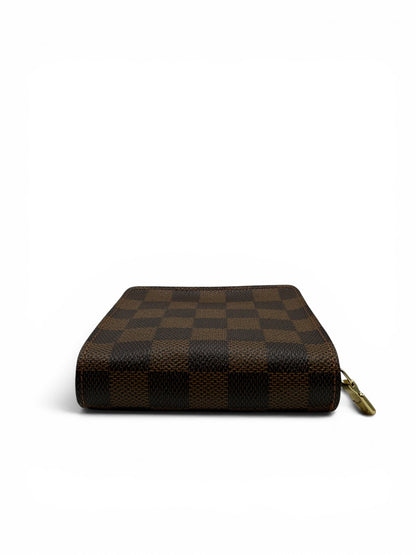 LOUIS VUITTON DAMIER EBENE COMPACT ZIP WALLET