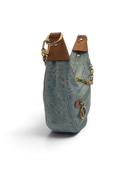 LOUIS VUITTON LOOP DENIM HOBO BAG