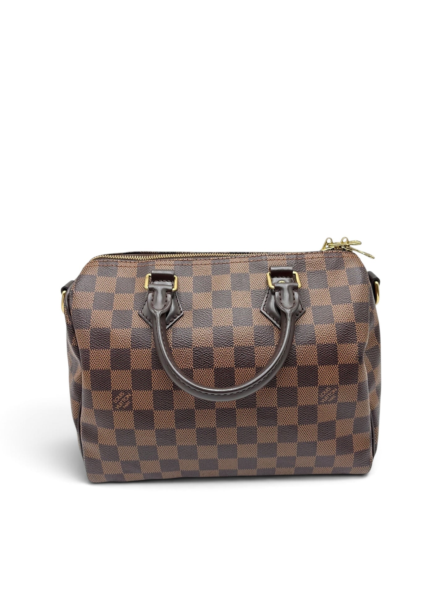 LOUIS VUITTON DAMIER EBENE SPEEDY BANDOULIERE 25