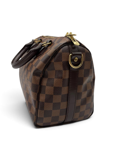 LOUIS VUITTON DAMIER EBENE SPEEDY BANDOULIERE 25