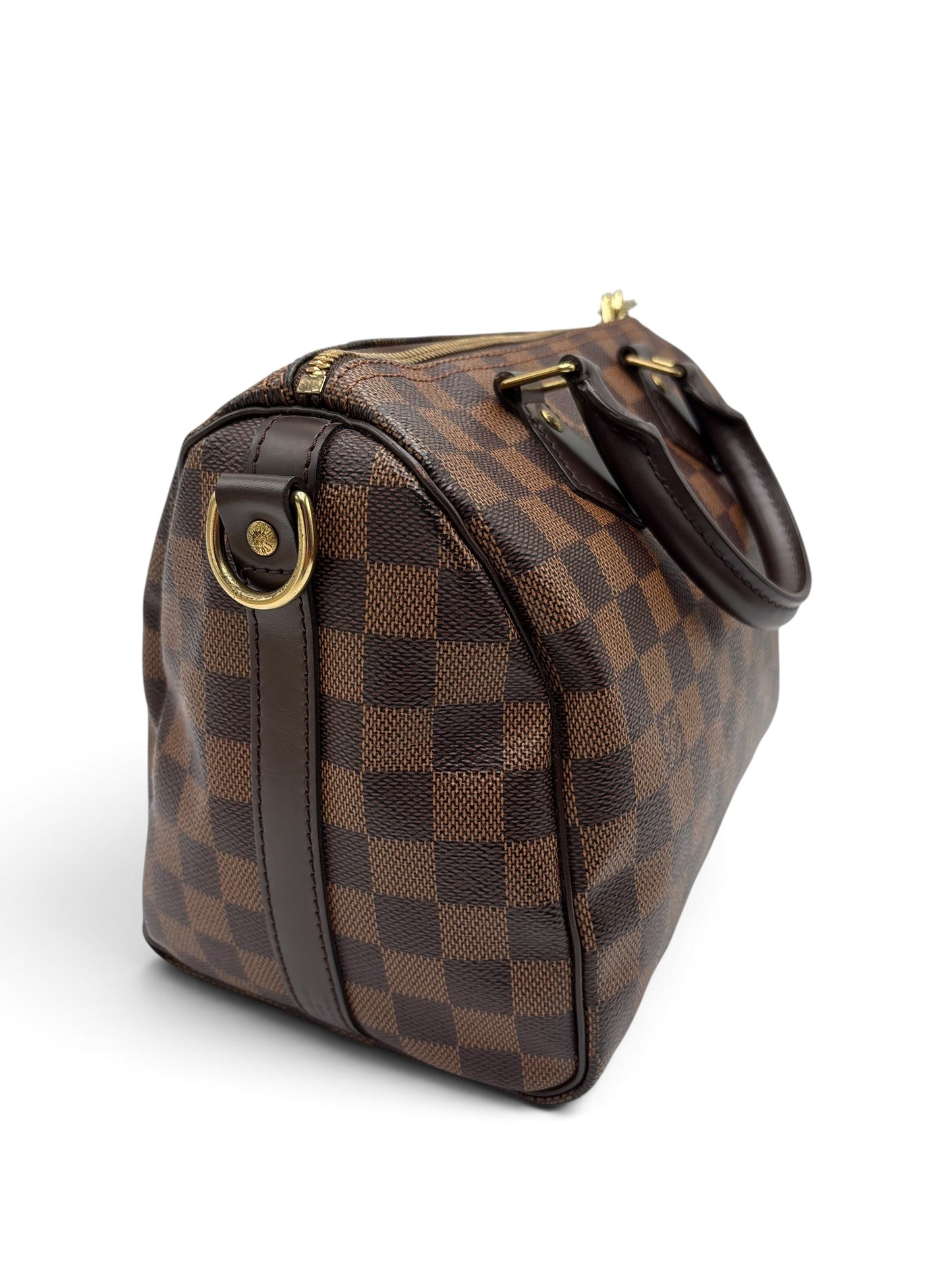LOUIS VUITTON DAMIER EBENE SPEEDY BANDOULIERE 25