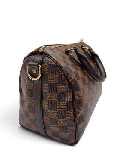 LOUIS VUITTON DAMIER EBENE SPEEDY BANDOULIERE 25