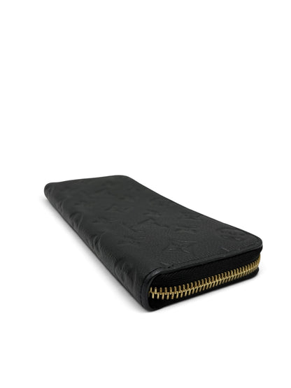 LOUIS VUITTON EMPREINTE CLEMENCE WALLET BLACK